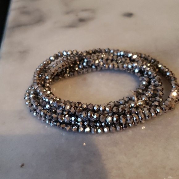 RACHEL LYNN CHICAGO hematite crystal 7 Wrap - Picture 8 of 8